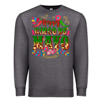Charcoal Heather happy cinco de mayo Premium Sweatshirt - CTS Tumbler Store