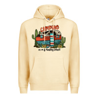 Pina Colada camping is my happy place Premium Hoodie - JahusDesignShop