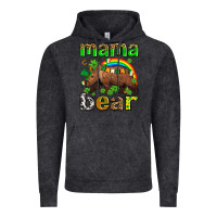 Vintage Black st patricks mama  bear Vintage Hoodie - AdoDesignShop