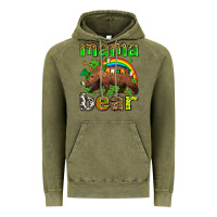 Vintage Olive st patricks mama  bear Vintage Hoodie - AdoDesignShop