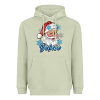 Matcha santa blue believe Heavyweight Hoodie - RanaPortraitStore
