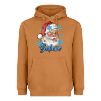 Meerkat santa blue believe Heavyweight Hoodie - RanaPortraitStore