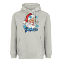 Moon Dust santa blue believe Heavyweight Hoodie - RanaPortraitStore