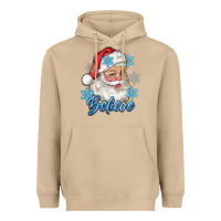 Mushroom santa blue believe Heavyweight Hoodie - RanaPortraitStore