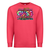 Cardinal some moms cuss too much it's me i'm some moms Premium Sweatshirt - Zillion Design Studio