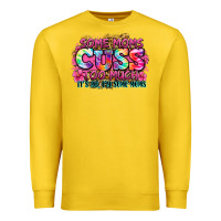 Lemon some moms cuss too much it's me i'm some moms Premium Sweatshirt - Zillion Design Studio