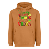 Meerkat when life gives you lemons grab the vodka Heavyweight Hoodie - texasbilliewilder