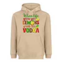 Mushroom when life gives you lemons grab the vodka Heavyweight Hoodie - texasbilliewilder