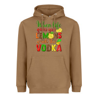 Toasted Coconut when life gives you lemons grab the vodka Heavyweight Hoodie - texasbilliewilder