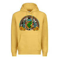 Antique Gold cactus sunflower horseshoe rainbow Premium Hoodie - Artiststas