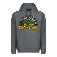 Rock cactus sunflower horseshoe rainbow Premium Hoodie - Artiststas