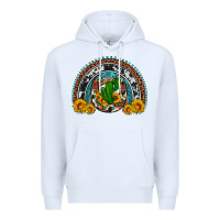 White cactus sunflower horseshoe rainbow Premium Hoodie - Artiststas