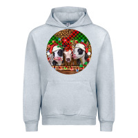 Heather Grey Christmas heifers Christmas Urban Hoodie - Jasminsmagicworld