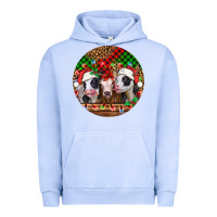 Pigment Grape Ice Christmas heifers Christmas Urban Hoodie - Jasminsmagicworld