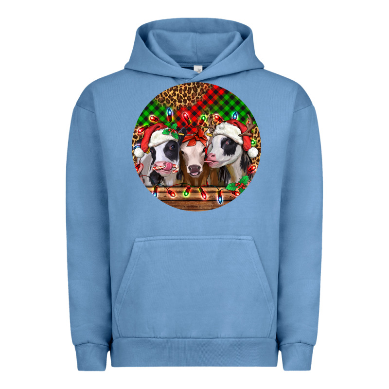 Christmas Heifers Christmas Urban Hoodie by Jasminsmagicworld | Teevron