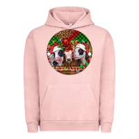 Pigment Salmon Christmas heifers Christmas Urban Hoodie - Jasminsmagicworld