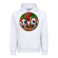 White Christmas heifers Christmas Urban Hoodie - Jasminsmagicworld