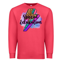 Cardinal special eduation teacher lightning bolt Premium Sweatshirt - Zillion Design Studio
