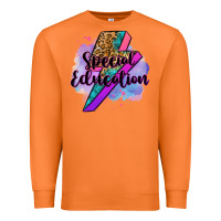 Carrot special eduation teacher lightning bolt Premium Sweatshirt - Zillion Design Studio