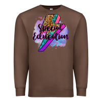 Chestnut special eduation teacher lightning bolt Premium Sweatshirt - Zillion Design Studio