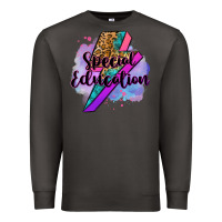 Smoke special eduation teacher lightning bolt Premium Sweatshirt - Zillion Design Studio