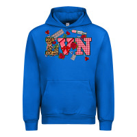 Cobalt valentines day lvn Urban Hoodie - NancyCooperArtShop