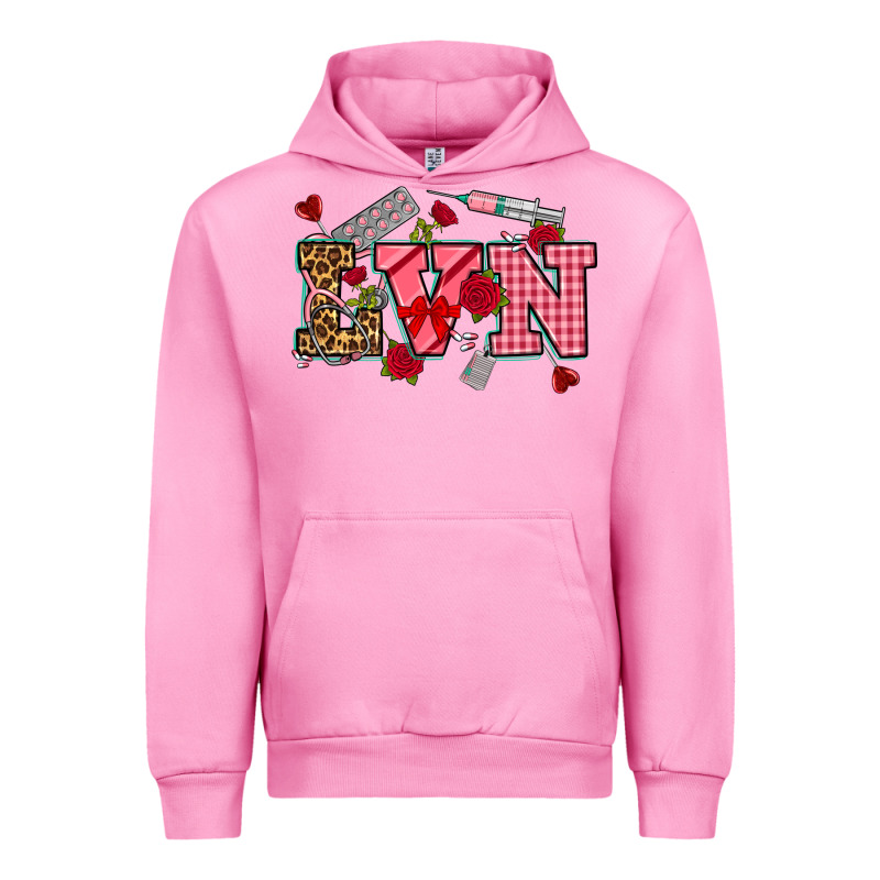Valentines Day Lvn Urban Hoodie by NancyCooperArtShop | Teevron