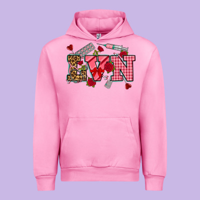 Valentines Day Lvn Urban Hoodie Designed By Nancycooperartshop