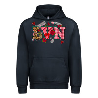 Navy valentines day lvn Urban Hoodie - NancyCooperArtShop