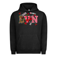 Pigment Black valentines day lvn Urban Hoodie - NancyCooperArtShop