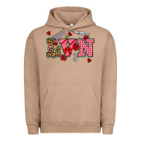 Pigment Burro valentines day lvn Urban Hoodie - NancyCooperArtShop