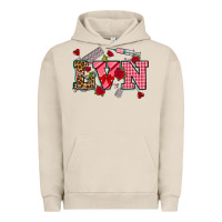 Pigment French Oak valentines day lvn Urban Hoodie - NancyCooperArtShop