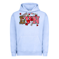 Pigment Grape Ice valentines day lvn Urban Hoodie - NancyCooperArtShop