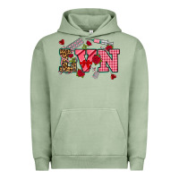 Pigment Oil Green valentines day lvn Urban Hoodie - NancyCooperArtShop