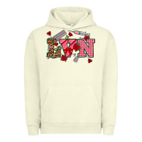 Pigment Pistachio valentines day lvn Urban Hoodie - NancyCooperArtShop
