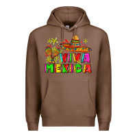 Chestnut viva mexica Premium Hoodie - AdoDesignShop