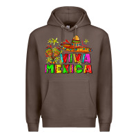 Coffee viva mexica Premium Hoodie - AdoDesignShop
