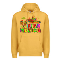Mustard viva mexica Premium Hoodie - AdoDesignShop