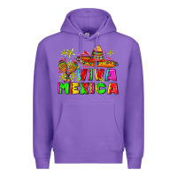 Purple viva mexica Premium Hoodie - AdoDesignShop
