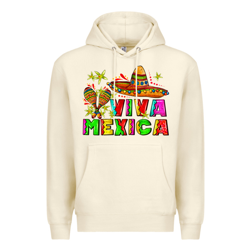 Viva Mexica Premium Hoodie by AdoDesignShop | Teevron