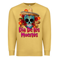 Antique Gold dia de los muertos Premium Sweatshirt - CTS Tumbler Store