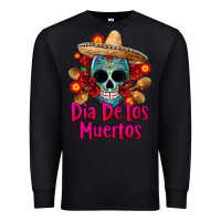 Black dia de los muertos Premium Sweatshirt - CTS Tumbler Store