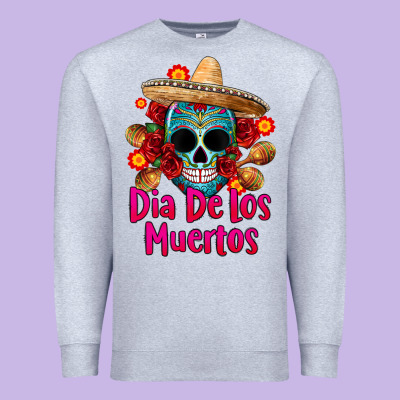 Dia De Los Muertos Premium Sweatshirt Designed By Cts Tumbler Store