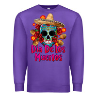 Purple dia de los muertos Premium Sweatshirt - CTS Tumbler Store