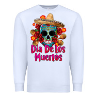 White dia de los muertos Premium Sweatshirt - CTS Tumbler Store