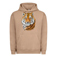 Pigment Burro Tiger Head Urban Hoodie - LillyAllenDesigns