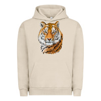 Pigment French Oak Tiger Head Urban Hoodie - LillyAllenDesigns