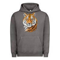 Pigment Tornado Tiger Head Urban Hoodie - LillyAllenDesigns