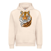 Sandshell Tiger Head Urban Hoodie - LillyAllenDesigns