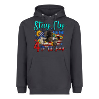 Smoke stay fly for the 4 th of july Heavyweight Hoodie - Zillion Design Studio